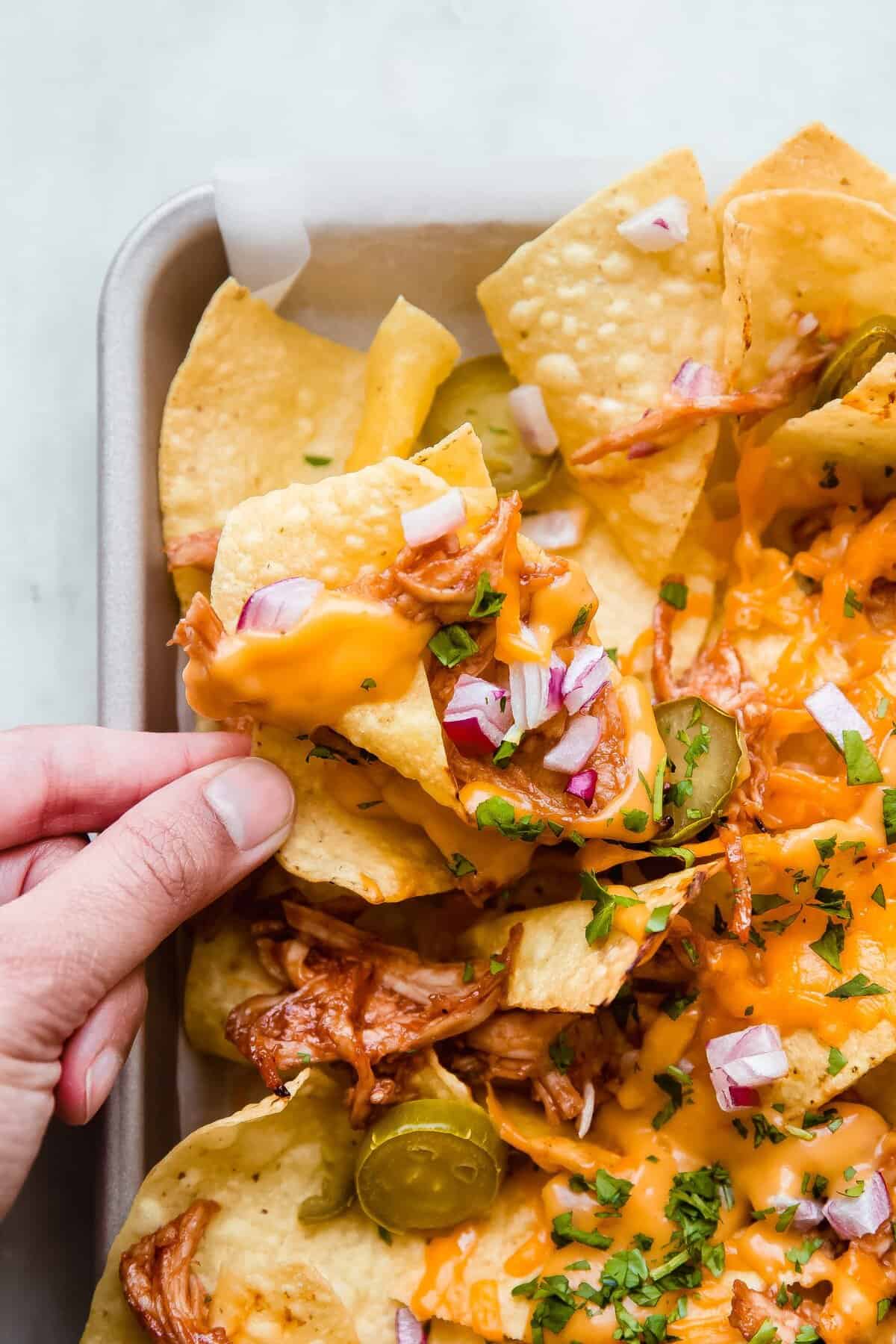 Sheet Pan BBQ Chicken Nachos: The Ultimate Game Day Meal